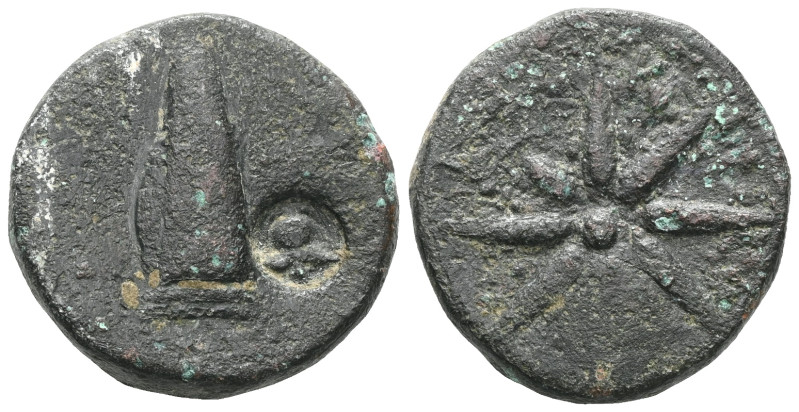 Greek
Pontos, Uncertain (Amisos?) AE (Bronze) Time of Mithradates VI (ca 130-10...