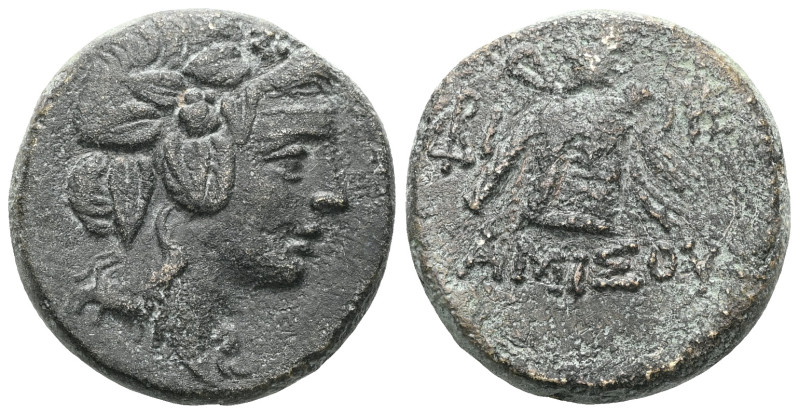 Greek Coins
PONTOS. Amisos. Time of Mithradates VI Eupator (Circa 105-90 or 90-...