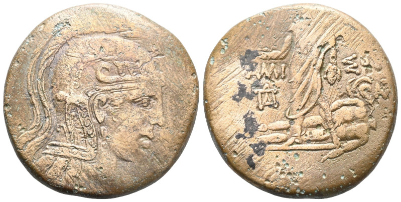 Greek
Pontos. Amisos circa 120-95 BC.
Bronze Æ Condition: VF.

Weight:18,5 g...