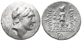 GreekKings of Cappadocia, Ariarathes V Eusebes Philopator, AR Drachm, Circa 163-130 BC. Mint A (Euseb Kings of Cappadocia, Ariarathes V Eusebes Philop...