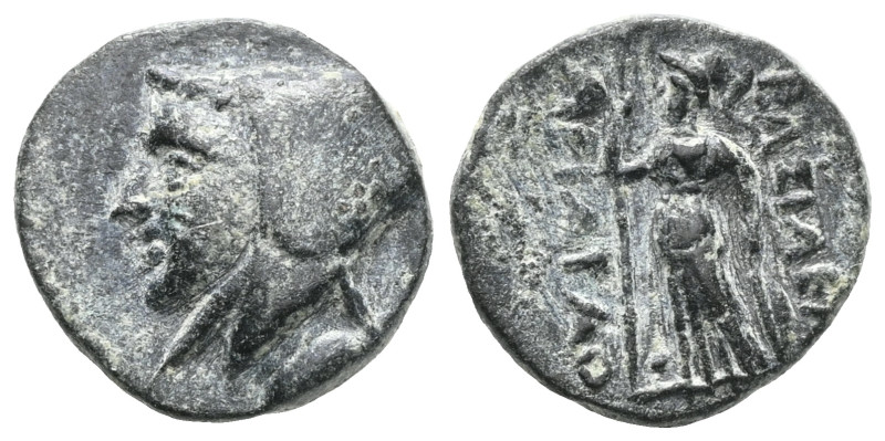 Greek
Kings of Cappadocia, Ariarathes X Eusebes Philadephos (42-36 BC), AE King...