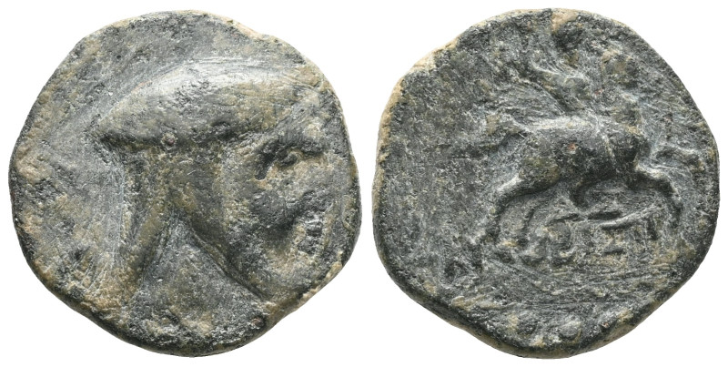 Greek
KINGS OF CAPPADOCIA. Ariaramnes, circa 280-230 BC. AE (Bronze). Head of A...