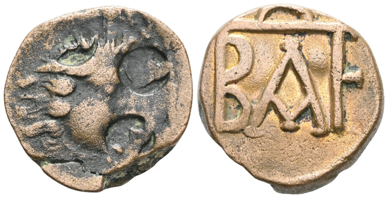 Greek
KINGS OF BOSPOROS. Polemo I (circa 14/3-10/9 BC). Pantikapaion.
AE Bronz...