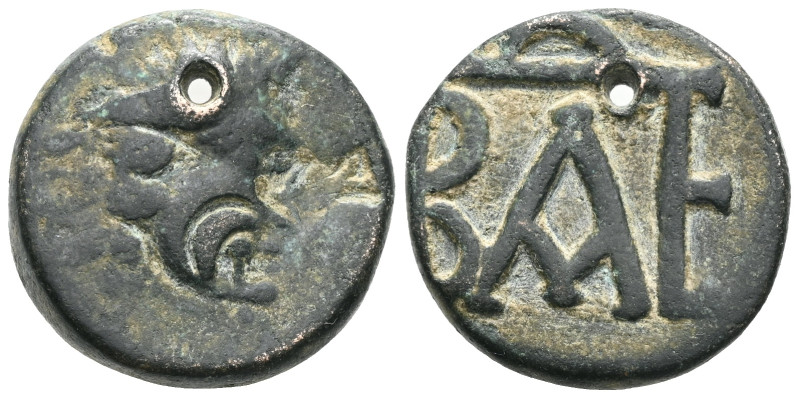 Greek
KINGS OF BOSPOROS. Polemo I (circa 14/3-10/9 BC). Pantikapaion.
AE Bronz...