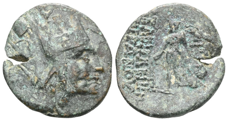 Greek
Kings of Armenia. Tigranes III, 20-8 BC. Bronze, Artaxata, AE

Weight:3...