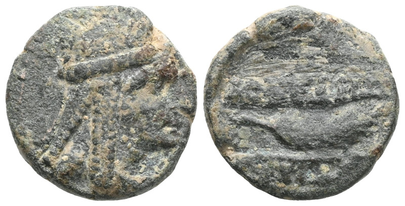 Greek
Kings of Armenia. Tigranes III, 20-8 BC. Bronze, Artaxata, AE

Weight:4...