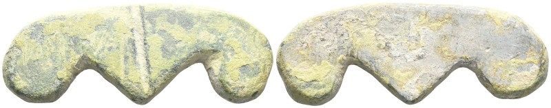 Aes Formatum. Siglos VI-IV BC CENTRAL ITALY or LAZIUM. Semicircular element in t...