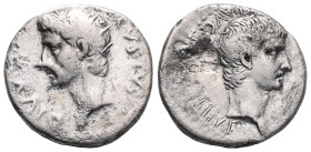 Roman Provincial
Divus Augustus, with Germanicus, AR Drachm of Caesaraea-Eusebia, Cappadocia. Struck under Tiberius, AD 33-34. [DIV]VS AVGVSTVS, radi...