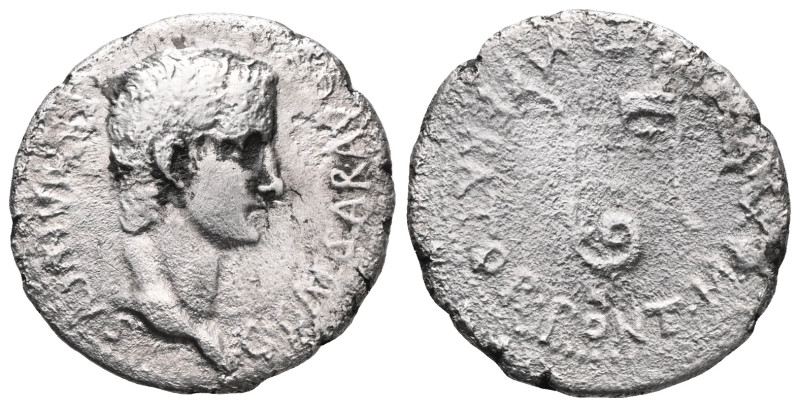CAPPADOCIA, Caesarea. Gaius (Galigula). 37-41 AD. AR Drachm . Bare head right / ...
