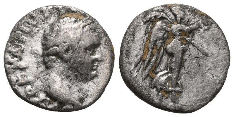 Roman Provincial
Cappadocia, Caesarea Eusebeia, AR hemidrachm , Vespasian (69-7...