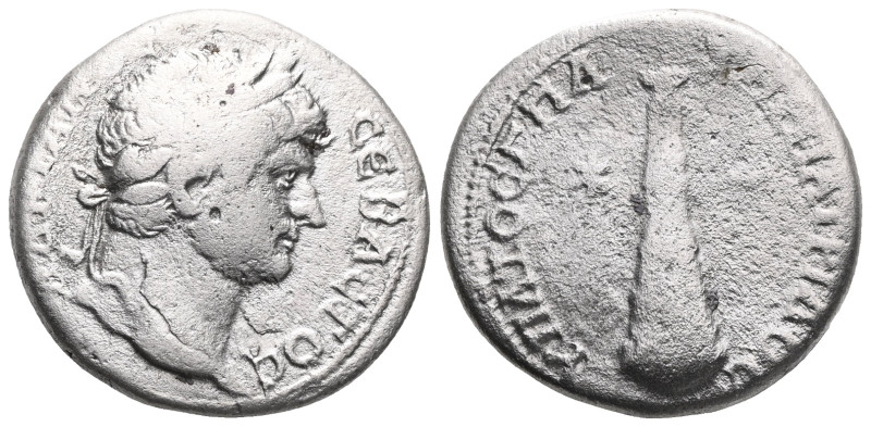 CAPPADOCIA, Caesarea-Eusebia. Hadrian. AD 117-138. AR Hemidrachm . Dated RY 4 (A...