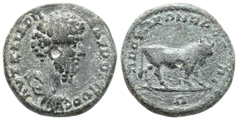 Roman Provincial
BITHYNIA. Prusias ad Hypium. Lucius Verus, 161-169. Ae. ΑVΤ ΚΑ...