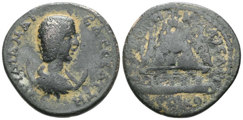 CAPPADOCIA.Elagabalus, Julia Maesa (Augusta (218-224/5).Ae.
Obv : ΙΟΥΛΙΑ ΜΑΙϹΑ ...