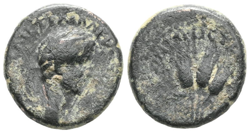 CAPPADOCIA. Caesaraea-Eusebia. Hadrian, 117-138.Bronze AE.

Weight:4,1 gr
Dia...