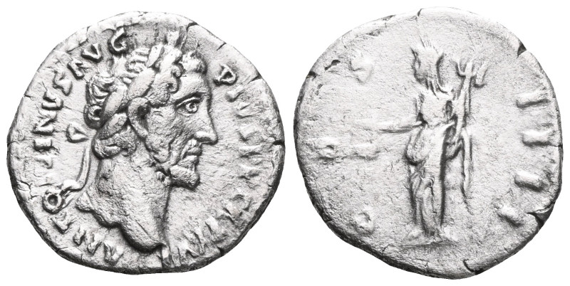 Antoninus Pius. Silver Denarius , AD 138-161. Rome, AD 152/3. ANTONINVS AVG PIVS...