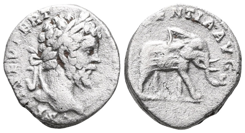 Septimius Severus. A.D. 193-211. AR denarius . Rome mint, struck A.D. 197. L SEP...