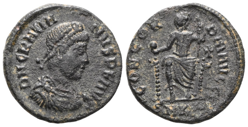 Gratian. AE; Gratian; 367-383 AD

Weight:2,7 gr
Diameter:18,4 mm