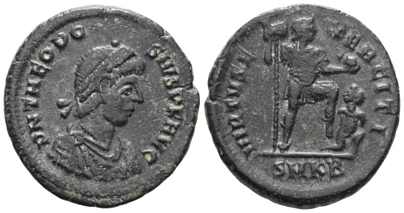 Theodosius I; 379-395 AD ae

Weight:6,1 gr
Diameter:24,4 mm