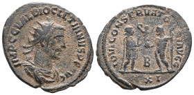 Diocletian (284-305 Bronze AE.