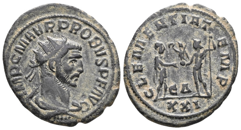 Probus. Antoninianus; Probus; 276-282 AD AE.

Weight:3,1 gr
Diameter:22,7 mm