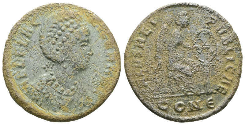 Roman Imperial Aelia Flacilla, 383-386. Ae (bronze), Constantinople. AEL FLACILL...
