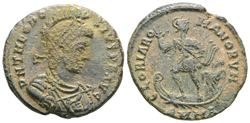 Theodosius I; 379-395 AD ae

Weight:4,7 gr
Diameter:22,6 mm