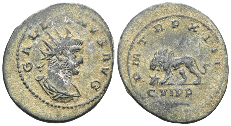 Gallienus. Antoninianus; Gallienus; 253-268 AD ae.

Weight:3,8 gr
Diameter:24...