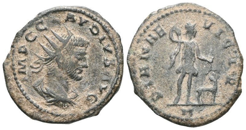 Claudius II Gothicus; 268-270 AD AE.

Weight:3,2 gr
Diameter:21,3 mm