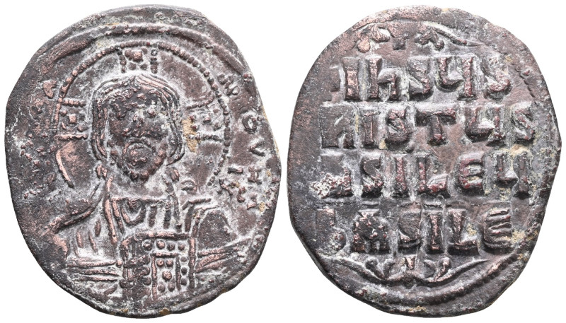 Byzantine anonymous follis AE.

Weight:11 gr
Diameter:31,3 mm