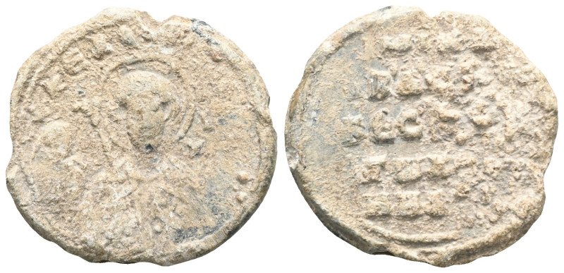 Byzantine Lead Seals, 7th - 13th Centuries
Sebastos Georgios
Obverse: Bust of ...