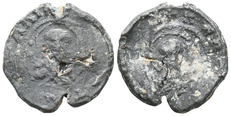 Byzantine Lead Seals, 7th - 13th Centuries

Weight:3,6 gr
Diameter:19,1 mm