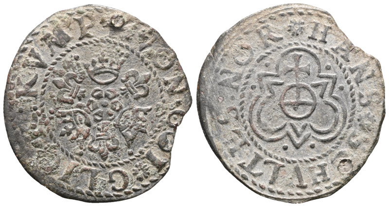 Medieval Stamp Bronze AE.

Weight:2 gr
Diameter:26,1 mm