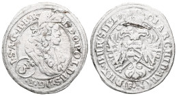 Leopold I, House of Habsburg
XV Kreutzer 1696. Prague.
Flan defect.
Leopold I, GDR
XV Kreuzer 1696. Prague.
Schrötlingsfehler.
Leopold I, Period...