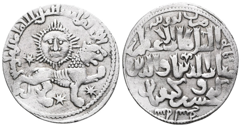 Seljuq of Rum, Giyaseddin Keyhusrew b. Keykubad, AH639, Dirham Konya Obverse "Fi...