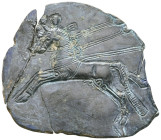 ANCIENT GREEK BRONZE PENDANT.(3th-1th century BC).Ae (Broken)