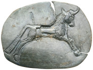 ANCIENT GREEK BRONZE PENDANT.(3th-1th century BC).Ae (Broken)