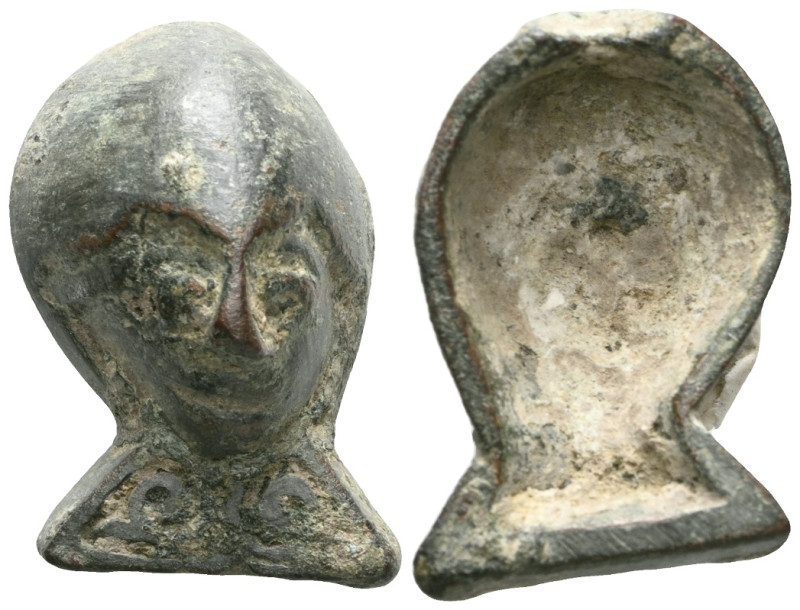 ANCIENT ROMAN BRONZE APLIQUE.(1st-2nd century).Ae.

Weight: 11,6 gr
Diameter:...