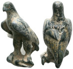 ANCIENT ROMAN BRONZE EAGLE FIGURINE.(1st - 2nd Century).Ae