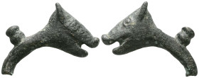 ANCIENT ROMAN BRONZE  FIGURINE.(1st - 2nd Century).Ae