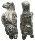 ANCIENT ROMAN BRONZE EAGLE FIGURINE.(1st - 2nd Century).Ae