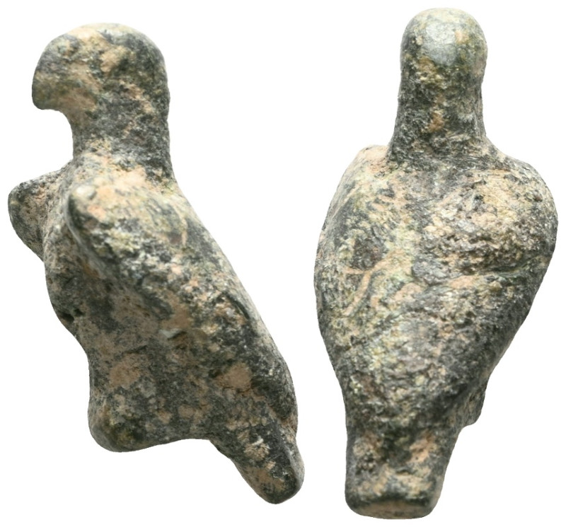 ANCIENT ROMAN BRONZE EAGLE FIGURINE.(1st - 2nd Century).Ae

Weight: 13,4 gr
D...