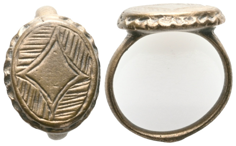 ANCIENT ROMAN BRONZE RING.(3rd–4th centuries).Ae

Weight: 8,1 gr
Diameter: 23...