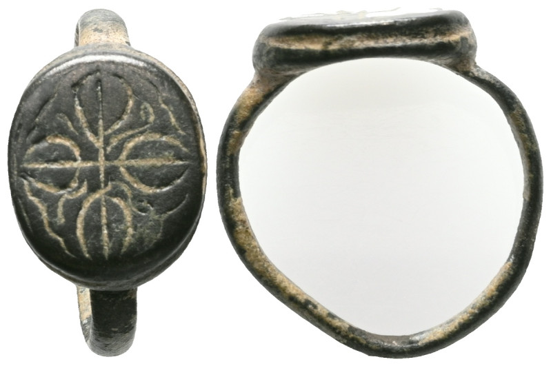 ANCIENT ROMAN BRONZE RING.(3rd–4th centuries).Ae

Weight: 5,4 gr
Diameter: 23...