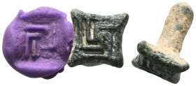 ANCIENT ROMAN BRONZE STAMP SEAL.(1st-2nd century).Ae.