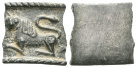 ANCIENT ROMAN BRONZE MILITARY BUCKLE.(1st-2nd century).Ae.