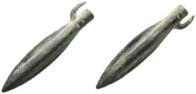 ANCIENT ROMAN BRONZE ARROW HEAD.(Circa 2 th Century). Ae.