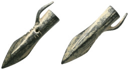 ANCIENT ROMAN BRONZE ARROW HEAD.(Circa 2 th Century). Ae.