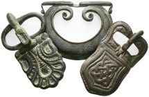 GROUP OF ANCIENT ROMAN BRONZE  OBJECTS.