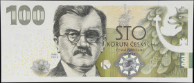 CZECH REPUBLIC. Ceska Narodni Banka. 100 Korun Ceskych, 2022. P-30. Uncirculated.
Original bank sheet included.

Estimate: $150.00- $200.00