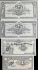 ECUADOR. Lot of (4). Banco Suramericano. 1, 20 & 100 Sucres, 1920. P-S251r, S253r & S254r. About Uncirculated to Uncirculated.

Estimate: $50.00- $1...